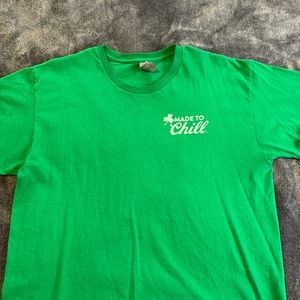 Green Coors Light T shirt size Large